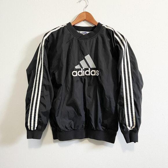 Adidas Other - 90s vintage black adidas crewneck